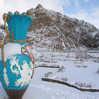 زمستان پارک کوهستان